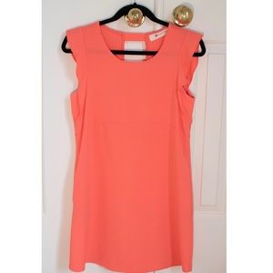 The Impeccable Pig Bright Orange/Hot Pink Dress